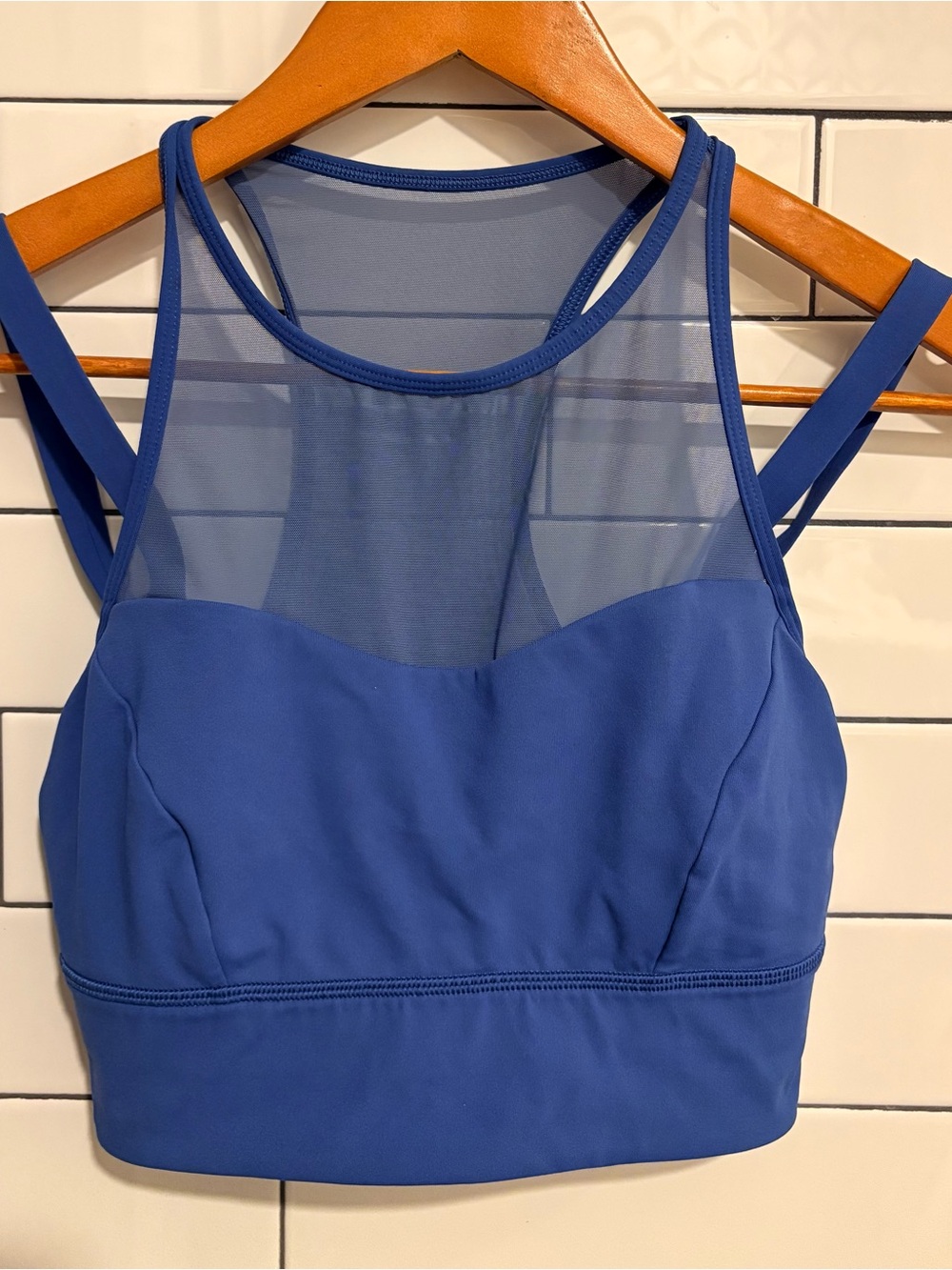 Lululemon Sun Setter Bra Top Royal 6 - Picture 8 of 10